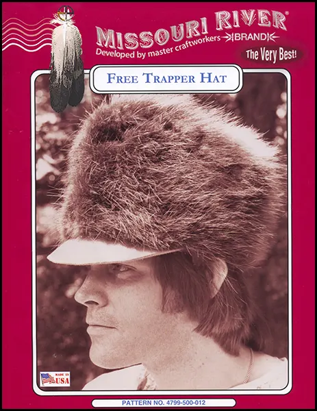 Pattern for
Freetrapper Fur Hat,
sizes 6-7/8 to 7-3/8