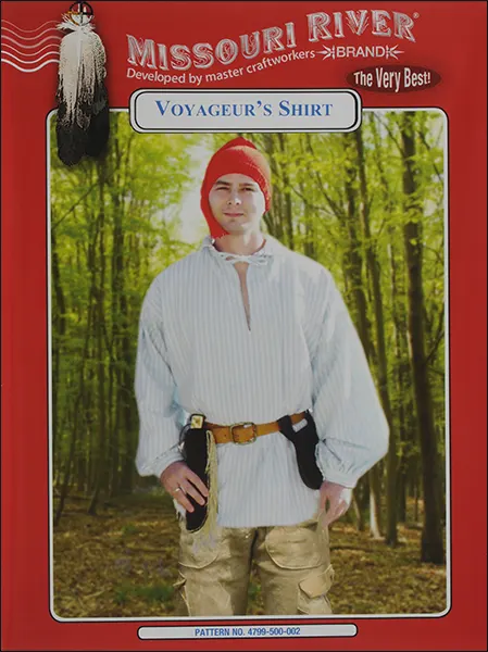 Pattern for a
Voyager's Shirt
size 36 to 50