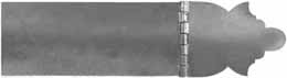Pre-Revolutionary War era longrifle Patchbox Kit,
nickel silver, 6-3/4" overall length