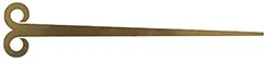 Brass vent pick,
3-1/4" long, for rifle