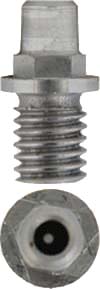 Nipple, 12-28 thread, for Ruger Old Army revolver, #11 CCI cap, stainless steel, for Ruger hex socket or Track's #NW-130 wrench

Cone length: 0.270" Thread journal length: 0.260"  Overall length: 0.530" Diameter of base: 0.285" 