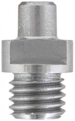 Nipple, 1/4-28 thread, short for T/C rifles, #11 CCI cap, stainless steel

Cone length: 0.300" Thread journal length: 0.200"  Overall length: 0.500" Diameter of base: 0.307" 