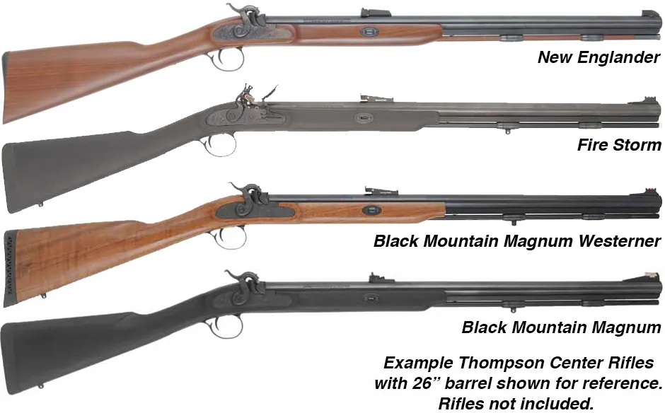 Ramrod for New Englander Rifle, 
3/8" brown Delrin nylon, 27" long. 
Brass tips are  threaded 10-32 at rear, with tempered steel ball puller hidden under the .54 caliber cleaning jag.
Made in the U.S.A. 