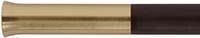 Ramrod for Lyman Trade Rifle,
3/8" brown Delrin nylon, 28-3/4" long, flared brass tip threaded 8-32 at front, 10-32 thread at rear. 

Made by Track of the Wolf, in Elk River, Minnesota, we make the brass tips and assemble the ramrod.