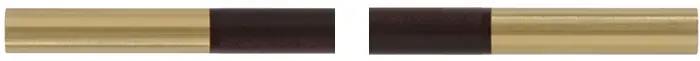 Ramrod for Austin & Halleck Mountain Rifle,
3/8" brown Delrin nylon, 32-1/4" long.
Brass tips threaded 10-32. 
Made in the U.S.A.