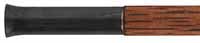 Ramrod for the Edwin Wesson Rifle, 
5/16" stained hickory, 28-1/4" long. 
Steet tips are  threaded 8-32 at flared front, and 10-32 at rear.
Made in the U.S.A. 