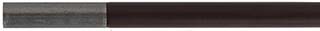 Ramrod, 3/8" synthetic Delrin unbreakable rod, 48" long, iron tip, 8-32 thread