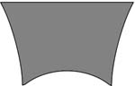  Under Rib for 1" octagon , smooth drawn steel, 22" length, made in the U. S. A. by Track of the Wolf, Inc. 