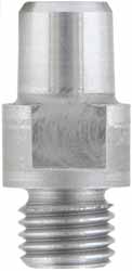 Nipple, 6-.75mm metric thread, for Lyman Great Plains Rifle, Trade Rifle & InvestArm rifles, musket cap, stainless steel, requires a well centered hammer cup!

Cone length: 0.440" Thread journal length: 0.195"  Overall length: 0.635" Diameter of base: 0.307" 