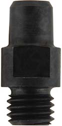 Nipple, 1/4-28 thread for rifle, with cone for military musket cap, hardened steel, requires NW-100 musket nipple wrench

Cone length: 0.440" Thread journal length: 0.195"  Overall length: 0.635" Diameter of base: 0.307" 