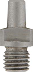 Nipple, 1/4-28 thread, .430" long cone for some Colt brand Colt 1847 Walker & Dragoon revolvers, for #11 CCI cap, stainless steel

Cone length: 0.430" Thread journal length: 0.225"  Overall length: 0.655" Diameter of base: 0.310" 