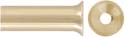 Ramrod forward tip, 5/16" diameter, brass, 8-32 thread, flared concave end for Thompson Center .45 caliber Cherokee or Seneca, 1" long