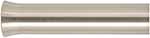 Ramrod forward tip, 3/8" diameter flared concave end, nickel silver, 8-32 thread, for Thompson Center and CVA style ramrods, 1-3/4" long