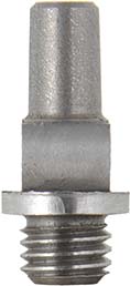 Nipple, .220-32 thread, for #11 CCI cap, square shank, stainless steel for Amazonas shotgun

Cone length: 0.493" Thread journal length: 0.160"  Overall length: 0.653" Diameter of base: 0.302" 