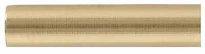Adapter for Dewey rod, brass, female 12-28 to 8-32 female