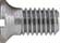 Machine screw, for Thompson Center Seneca, Cherokee, & Patriot ramrod pipe, 6-48 thread, slotted, unplated, steel