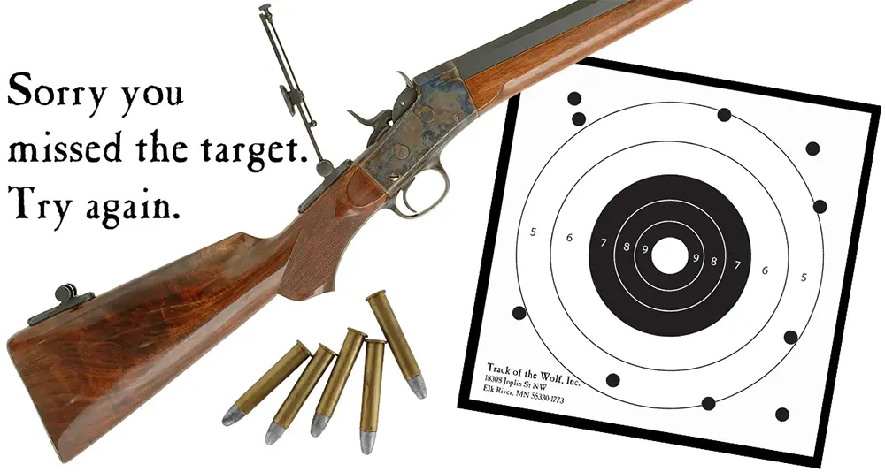 Missedd your target