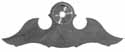 Sideplate for an Ohio Rifle or Plains Rifle, nickel silver
