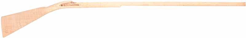 John Armstrong, Maryland pre shaped stock, pre-inlet,
13/16", or 7/8" octagon, 42" barrel, large Siler lock