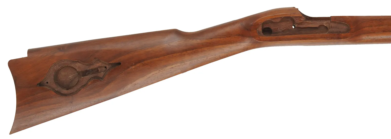 Thompson Center Hawken Stock, 1" barrel channel, 
used, from a kit gun