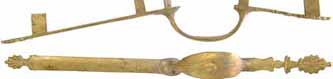 Triggerguard, Early French Design, wax cast brass