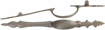 Triggerguard, French Type 'C' Trade Fusil, wax cast steel