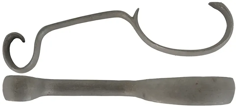 Triggerguard, Sharon Early Hawken, wax cast steel