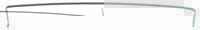 Front trigger spring, tempered steel, fits several double set triggers