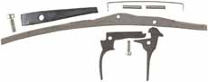 Double set trigger kit, single lever type, not assembled