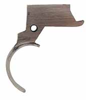 Trigger, rear, tempered steel, for #TR-DST-4 double set triggers