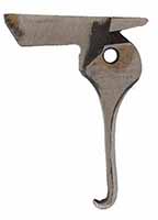 Trigger, front, tempered steel, for #TR-DST-6 double set triggers