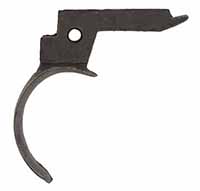 Trigger, rear, tempered steel, for #TR-DST-6 double set triggers