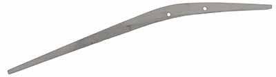 trigger plate, for DST-F trigger, as cast, plate only, .375" wide