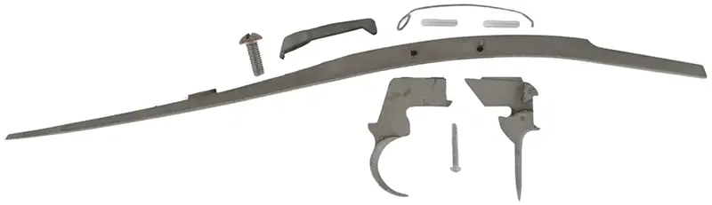Hawken Double Set Trigger Kit,
with straight front trigger, 
unassembled kit, by L & R