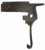 Trigger, front, tempered steel, for #TR-LR-1700 double set triggers
