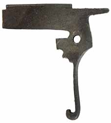 Trigger, front, tempered steel, for #TR-LR-1700 double set triggers