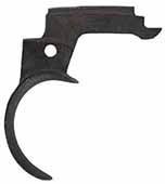 Trigger, rear, tempered steel, for #TR-LR-1700, 1710, or 1810 double set triggers
