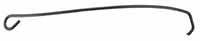 Front trigger spring, wire spring tempered steel, fits several double set triggers, replaces flat spring version