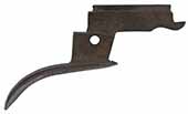 Trigger, rear, tempered steel, for #TR-LR-1900 or #TR-LR-1910 double set triggers