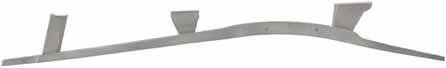 Trigger plate, for TR-PA-20 trigger, as cast, plate only, .504"wide