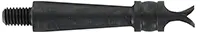 Patch puller worm, double tine, steel, 8-32 thread, made in the U.S.A.