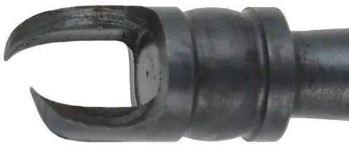 Patch puller worm, double tine,  steel, 10-32 thread, made in the U.S.A.